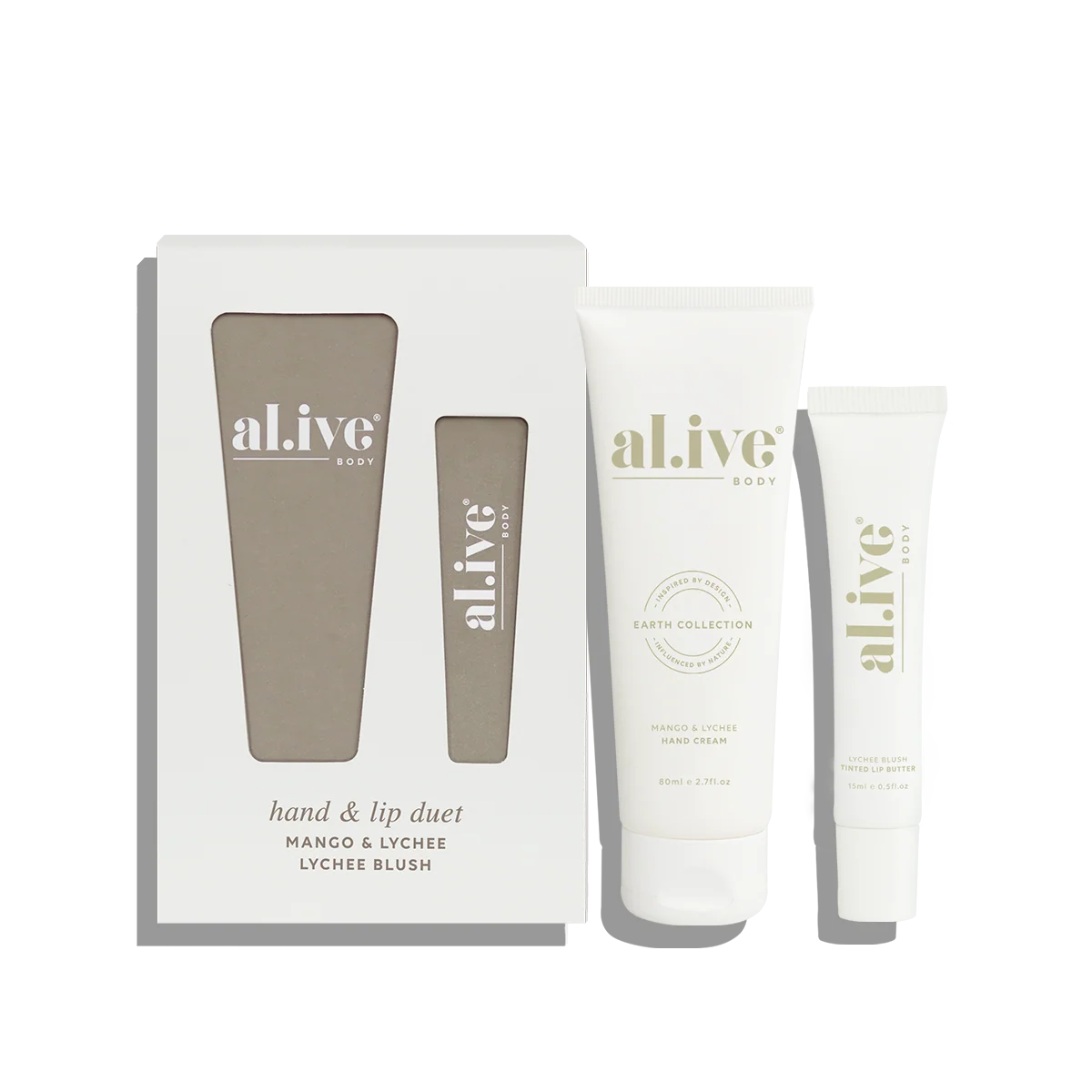 Al.ive Hand & Lip Set - Mango & Lychee