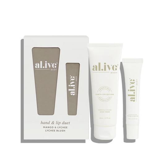 Al.ive Hand & Lip Set - Mango & Lychee