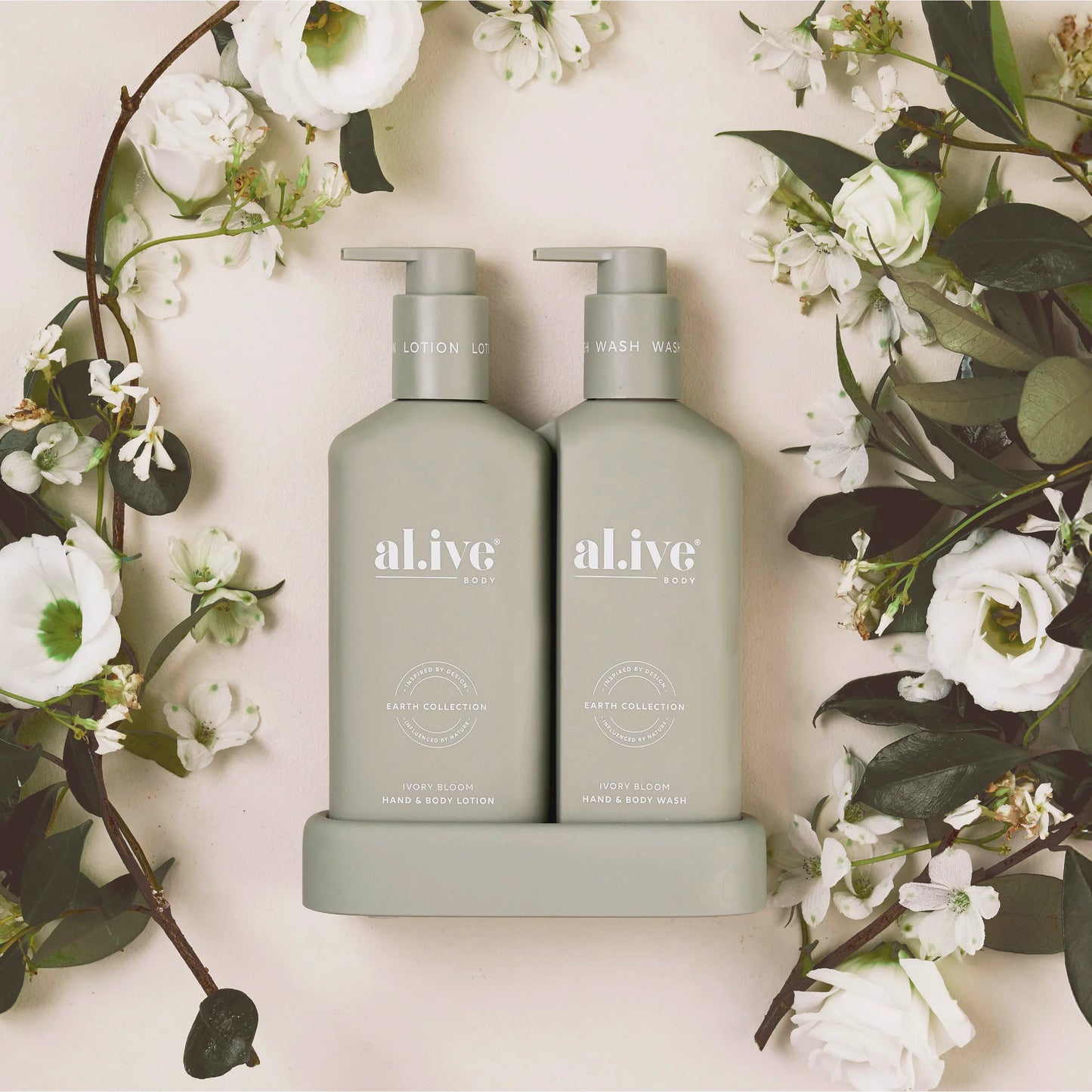 Al.ive Compact Duo - Ivory Bloom