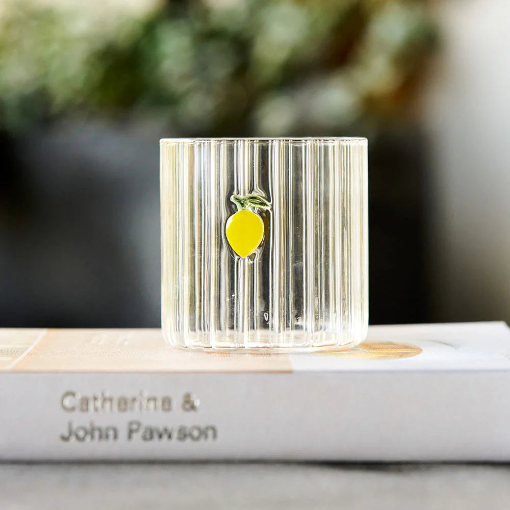 Haven Glass Tumbler - Lemon