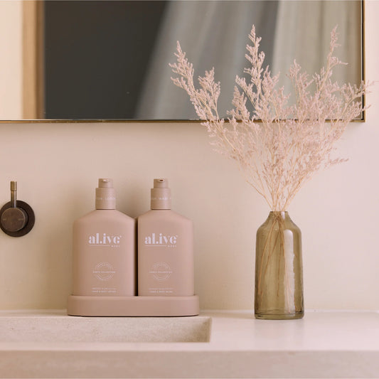 Al.ive Wash & Lotion Duo - Apricot & Sweet Fig