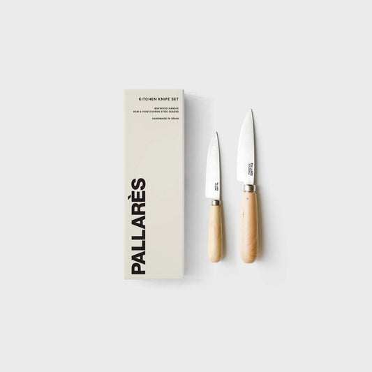 Pallarès Kitchen Knife Set Carbon 8cm & 11cm