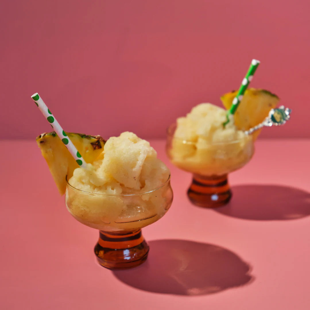 Pineapple, Passionfruit + Golden Rum Sorbet