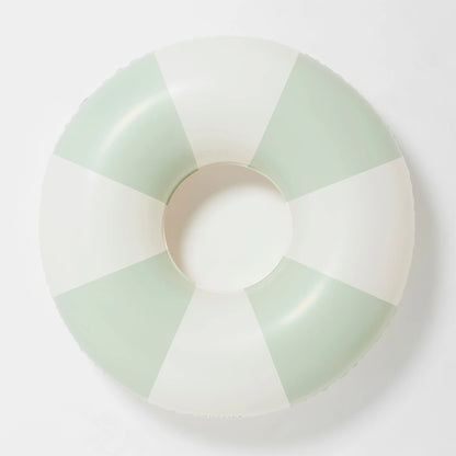 Tube Pool Ring - Olive Stripe