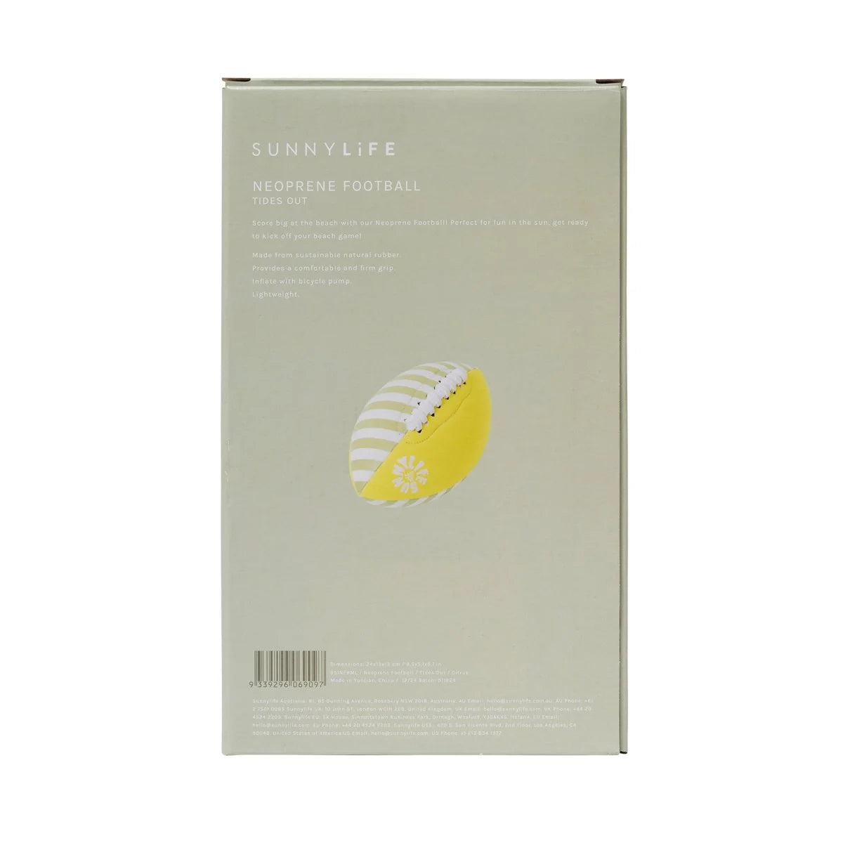 Neoprene Football - Tides Out