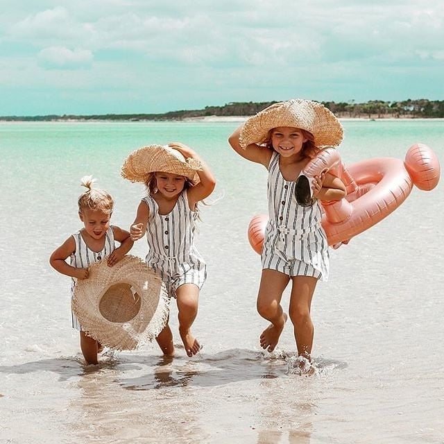 Baby Float Rose Gold Flamingo