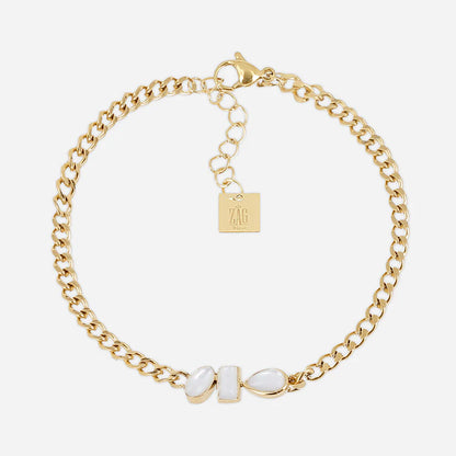 Short Gold Steel Bracelet