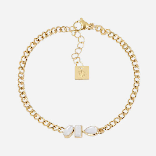 Short Gold Steel Bracelet