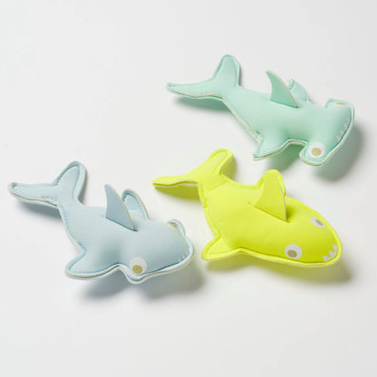 Dive Buddies Salty the Shark Aqua Neon Yellow