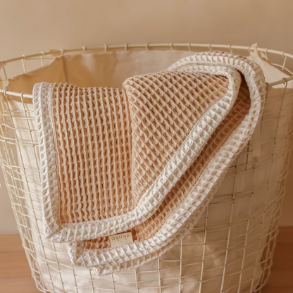Akiiko - Latte Pique Waffle Throw