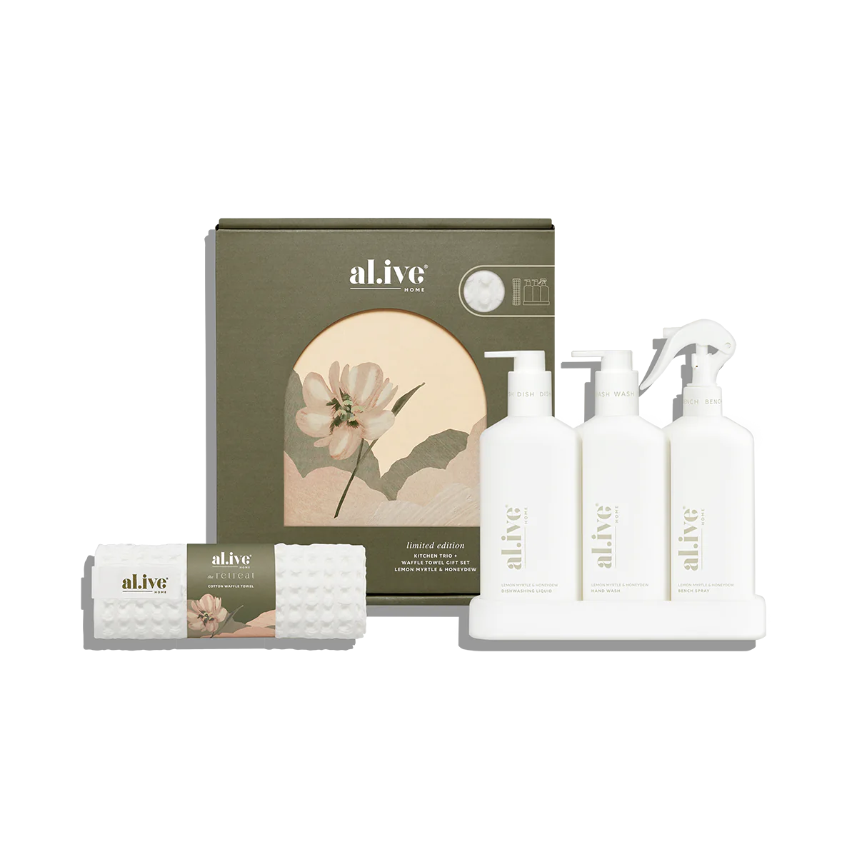 Al.ive Kitchen Trio & Towel Gift Set