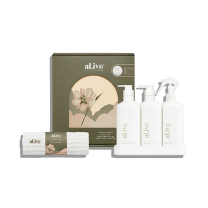 Al.ive Kitchen Trio & Towel Gift Set