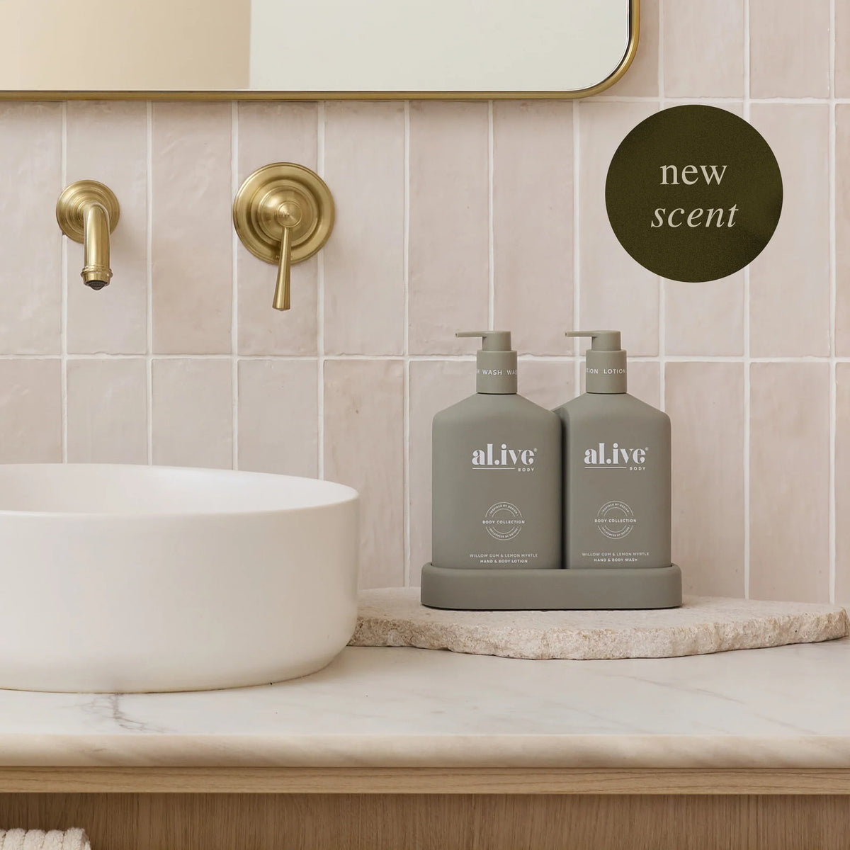 Al.ive Wash & Lotion Duo - Willow Gum & Lemon Myrtle