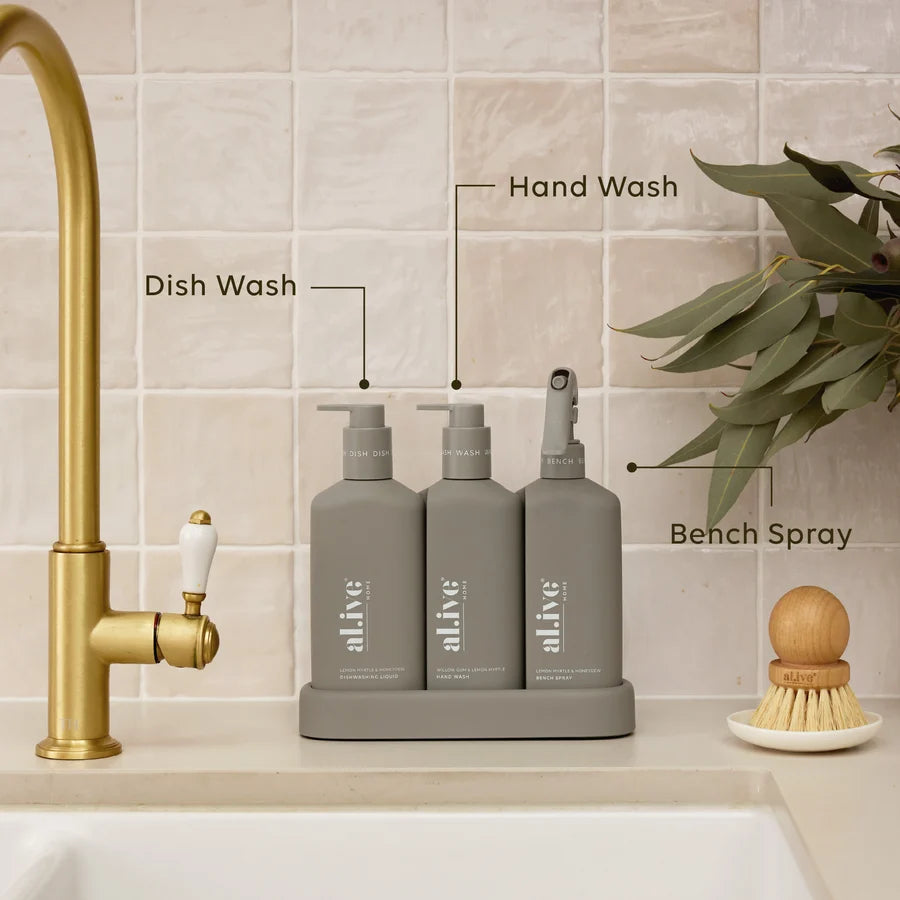 Al.ive Kitchen Trio - Willow Gum & Lemon Myrtle lemon myrtle & honeydew