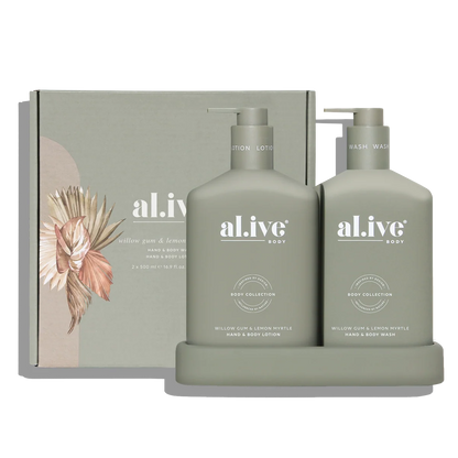 Al.ive Wash & Lotion Duo - Willow Gum & Lemon Myrtle