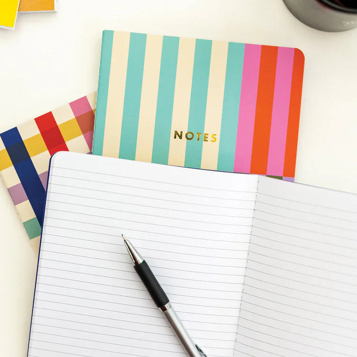 Kikkerland Inkerie A5 Notebooks 3pcs Set