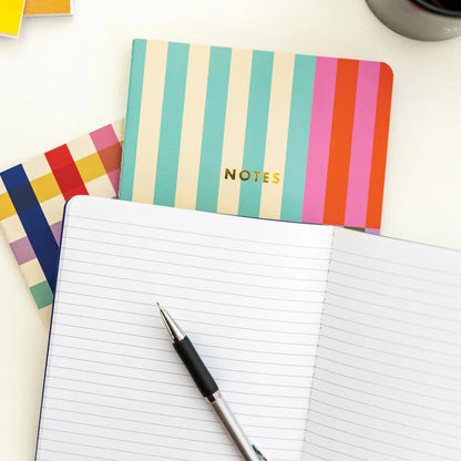 Kikkerland Inkerie A5 Notebooks 3pcs Set