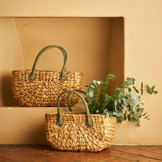 Harvest Basket 2 Pack - Forest Green