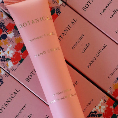 Botanical Rosewater & Vanilla Hand Cream