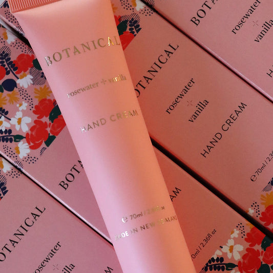 Botanical Rosewater & Vanilla Hand Cream