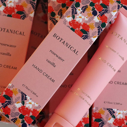 Botanical Rosewater & Vanilla Hand Cream