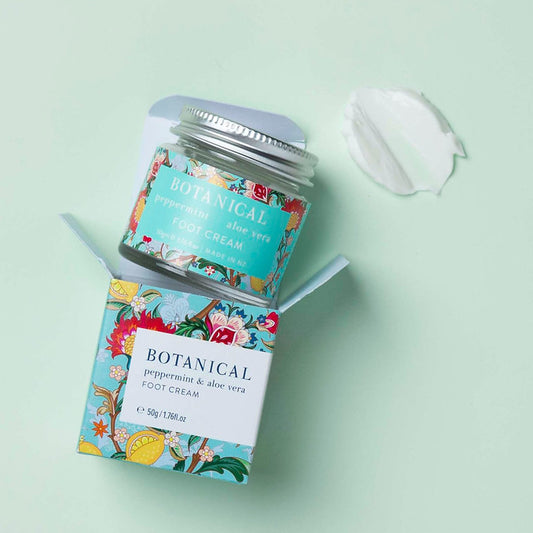 Botanical Foot Cream - Peppermint + Aloe Vera