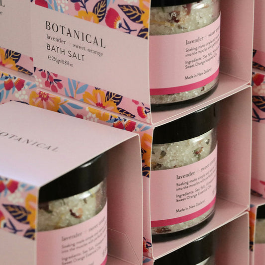 Botanical Bath Salts Lavender + Sweet Orange