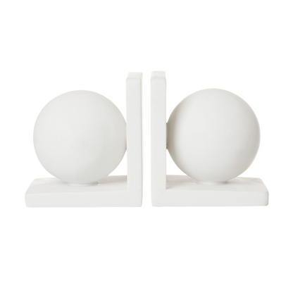 Amalfi Bakio Bookends White