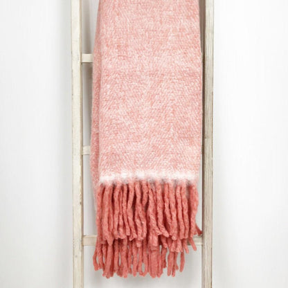 Dusty Pink Throw