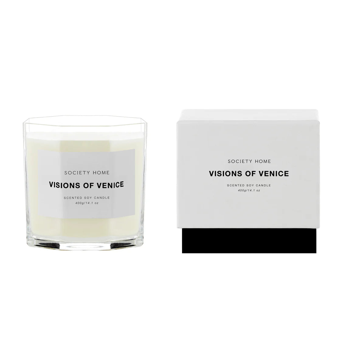 Society Home Visions of Venice Scented Soy Candle