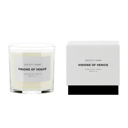 Society Home Visions of Venice Scented Soy Candle