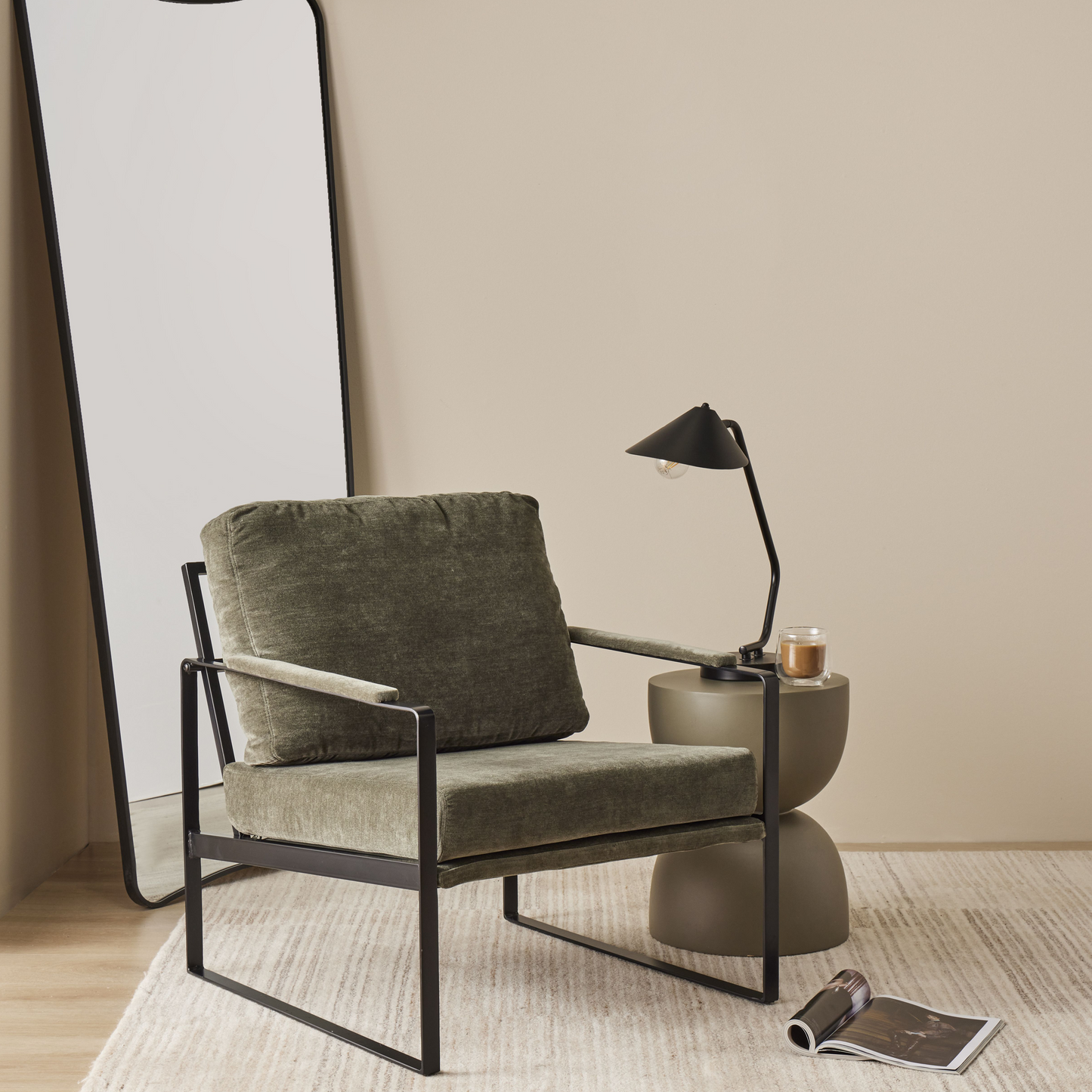 Amalfi Bennett Side Table - Green