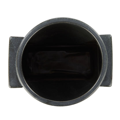 Amalfi Ponti Stoneware Planter Black