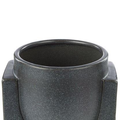 Amalfi Ponti Stoneware Planter Black