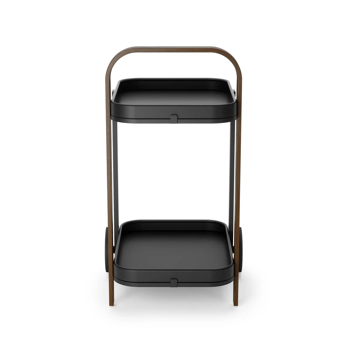 Umbra Bellwood Bar Serving Cart Black & Walnut