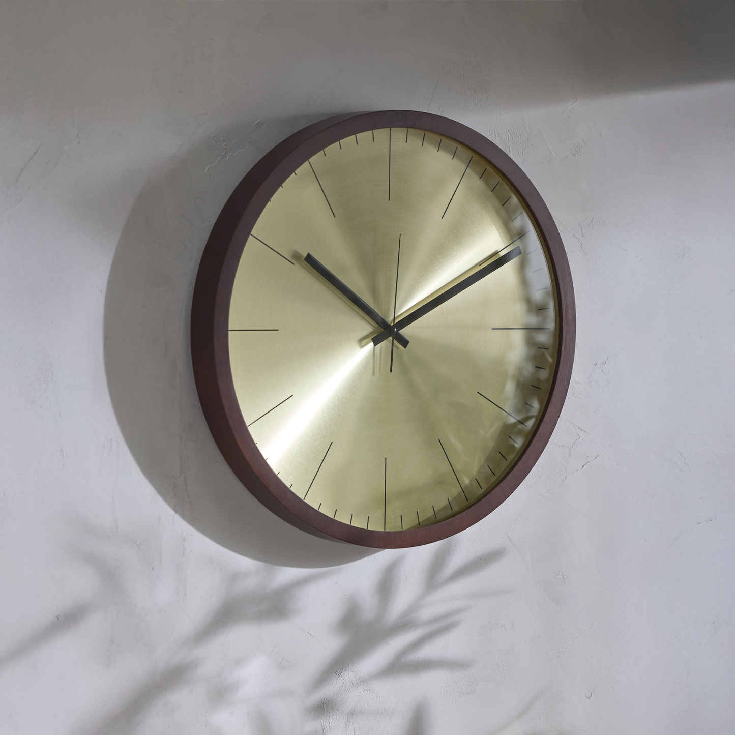 Grand Designs Barrett Platinum Wall Clock