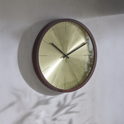 Grand Designs Barrett Platinum Wall Clock