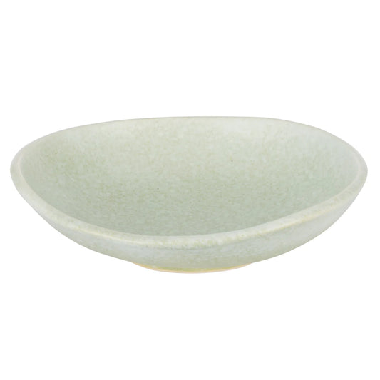 Greta Porcelain Raised Serving Plate Small