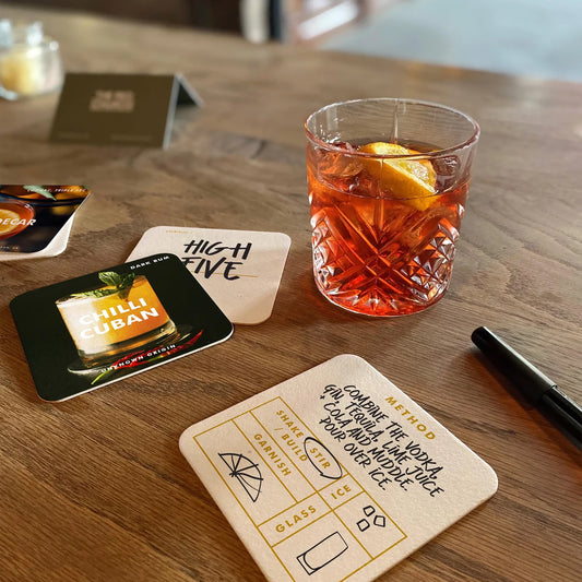 Mixologist Cocktail Recipe Cards