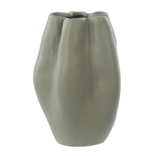 Amalfi Fluid Vase Green