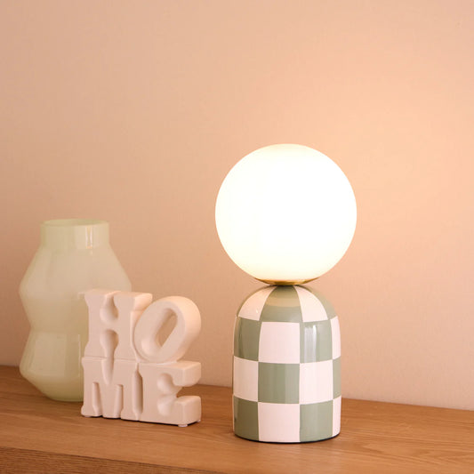 Emporium Archie Table Lamp Green