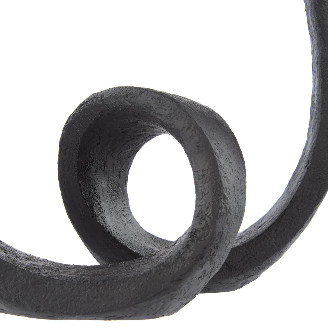 Amalfi Arcus Abstract Sculpture Black