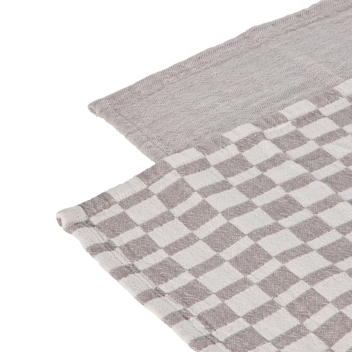 Heritage Check Cotton Tea Towel 2pcs Set