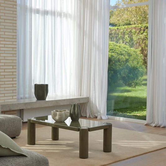 Amalfi Fluid Vase Green