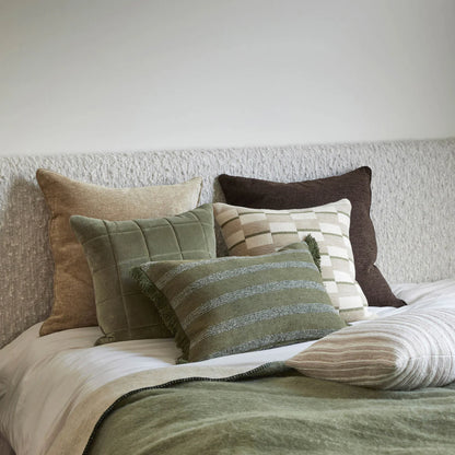 Amalfi Avalon Stitch Throw Green