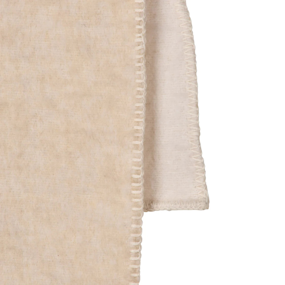Amalfi Avalon Stitch Throw Ivory