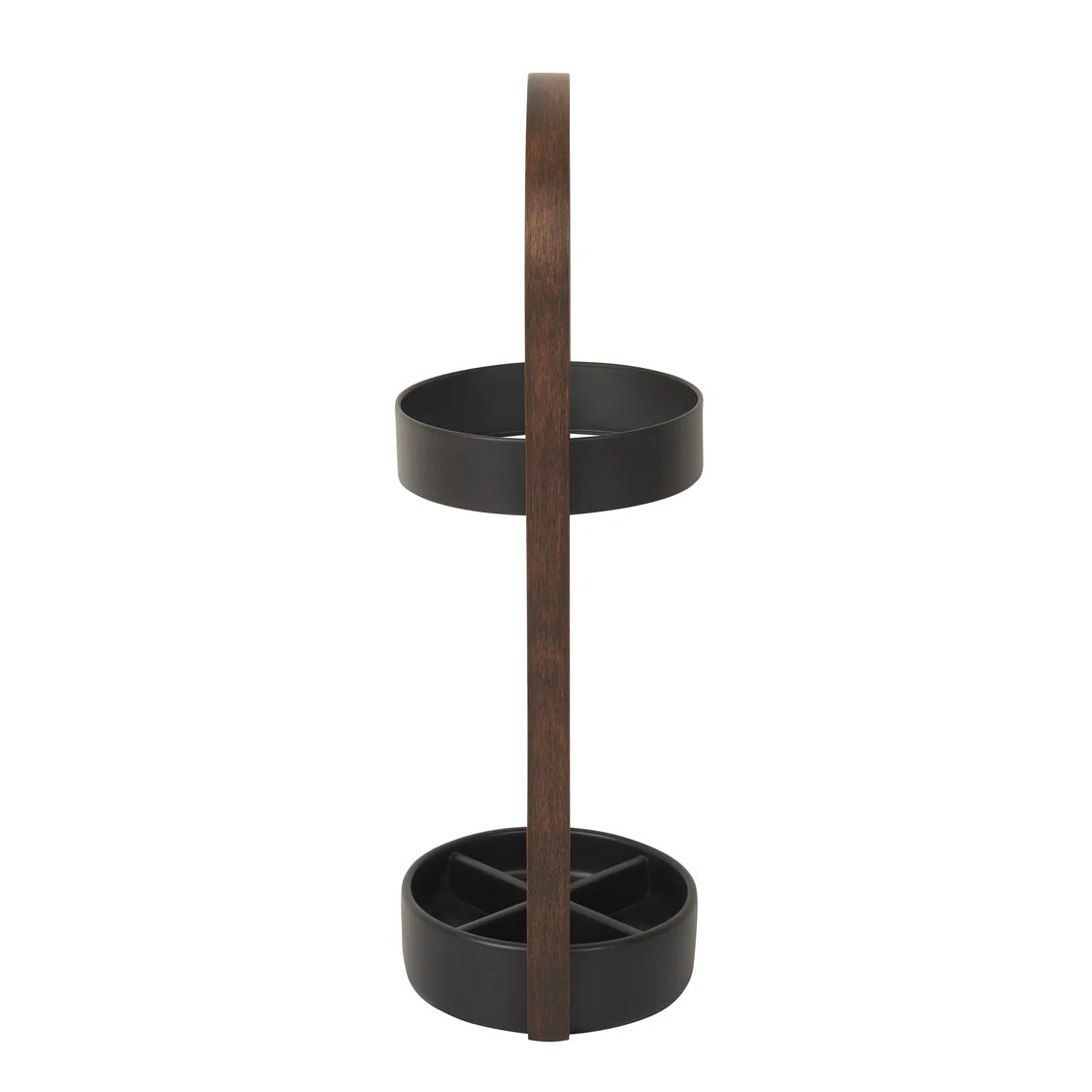 Umbra Bellwood Umbrella Stand Black & Walnut