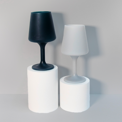 Porter Green Smoke + Storm Swepp Silicone Unbreakable Wine Glasses