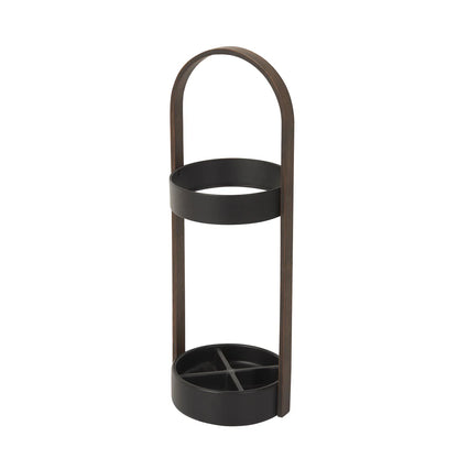 Umbra Bellwood Umbrella Stand Black & Walnut