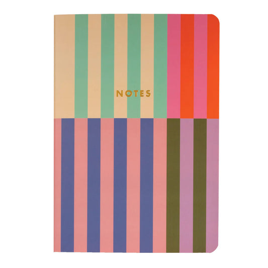 Kikkerland Inkerie A5 Notebooks 3pcs Set